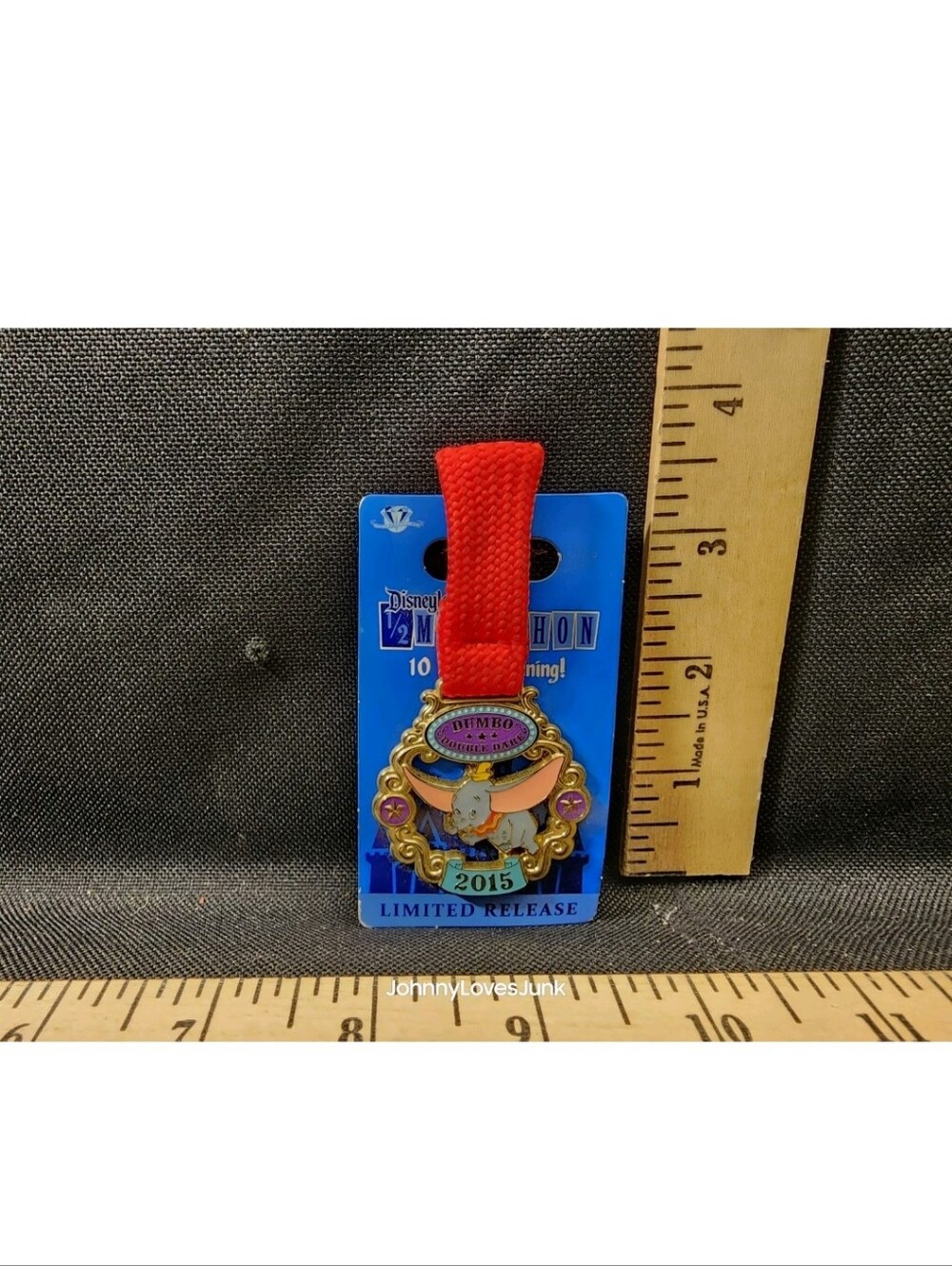 2015 Disney Dumbo Double Dare Collectible Pinback Button New On Card